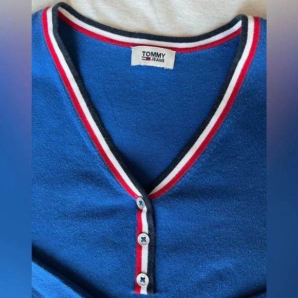 Tommy Hilfiger V-Neck Sweater - Picture 7 of 10